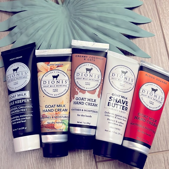 5 New! Dionis Goat Milk Hand Cream Bundle - Picture 2 of 2